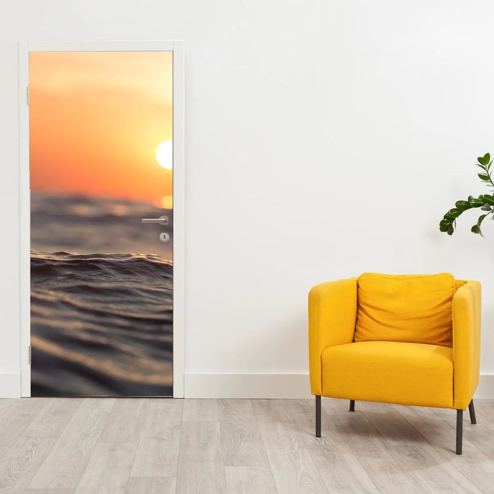 Fototapeta na dvere - Vodná hladina (95x205cm)