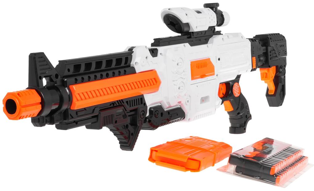 RAMIZ Detská puška bielo-oranžová 65 cm