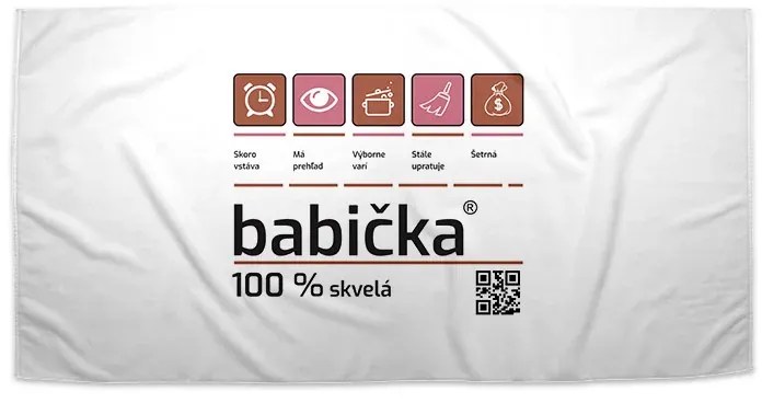 Sablio Uterák Babička - 70x140 cm