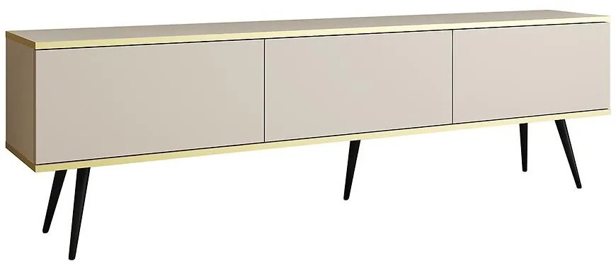 TV stolík Oro 175 Bez+ Čierne nohy