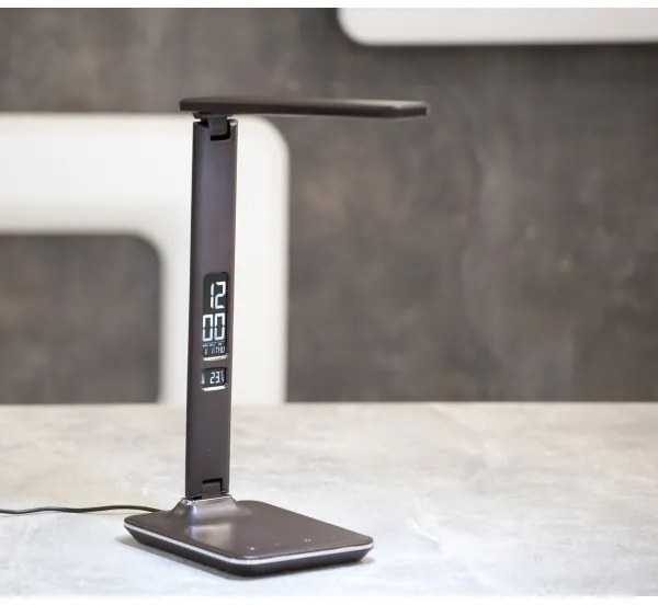 Immax 08930L - LED Stmievateľná stolná lampa KINGFISHER LED/9W/230V/12V