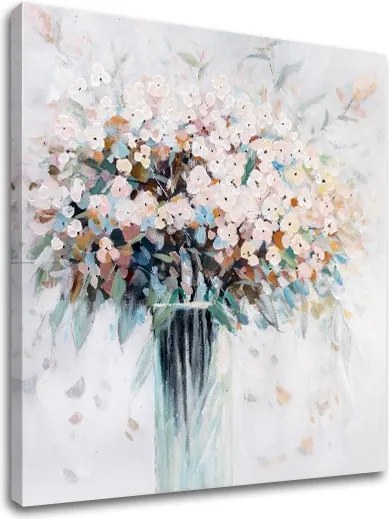Obraz na plátne KVETY VO VÁZE 1 dielny XOBCH1701WE1