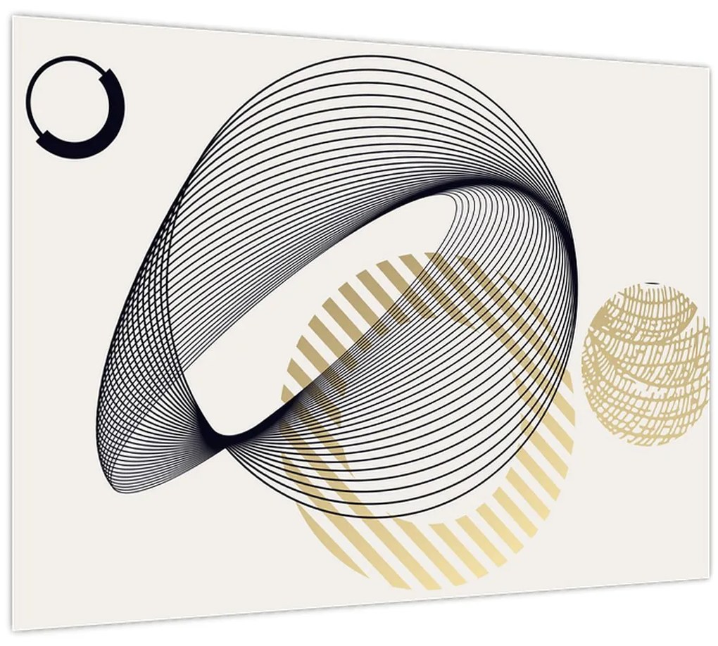 Obraz - Geometrické tvary N⁰3 (70x50 cm)
