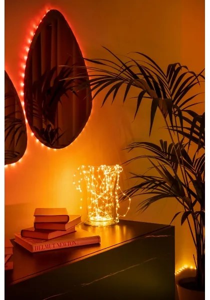 Twinkly TWD060STP-T - LED RGB stmievateľná reťaz DOTS 60xLED 7 m USB Wi-Fi