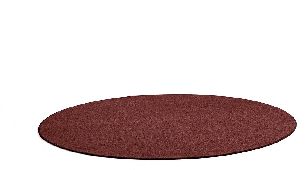 Okrúhly koberec Adam, Ø 3000 mm, červený