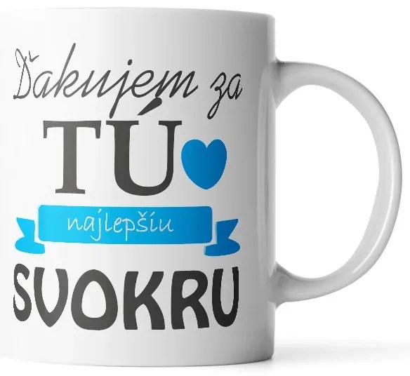 Sablio Hrnček Ďakujem za tú najlepšiu svokru - 330 ml - standard