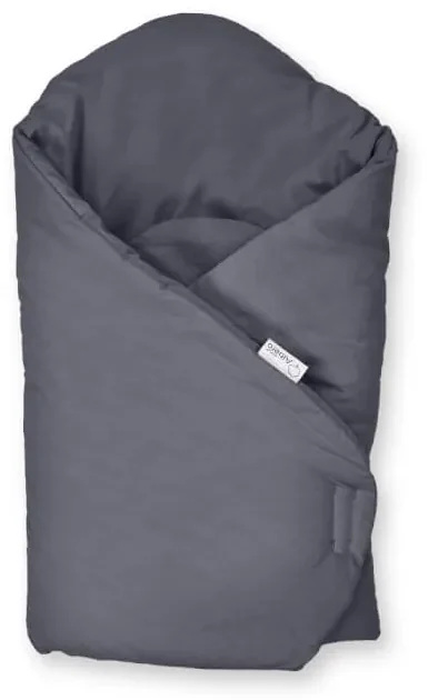 Zavinovačka bez vystuženia na suchý zips graphite 75x75 cm