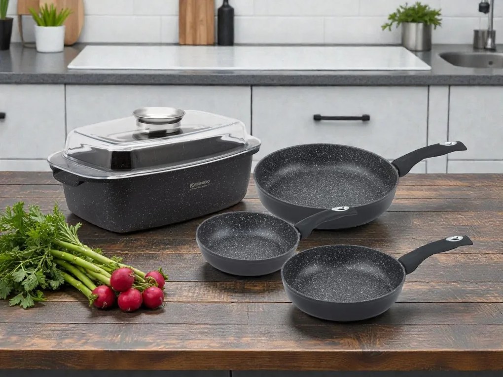 Sada kuchynských panvíc + 5,5L pekáč