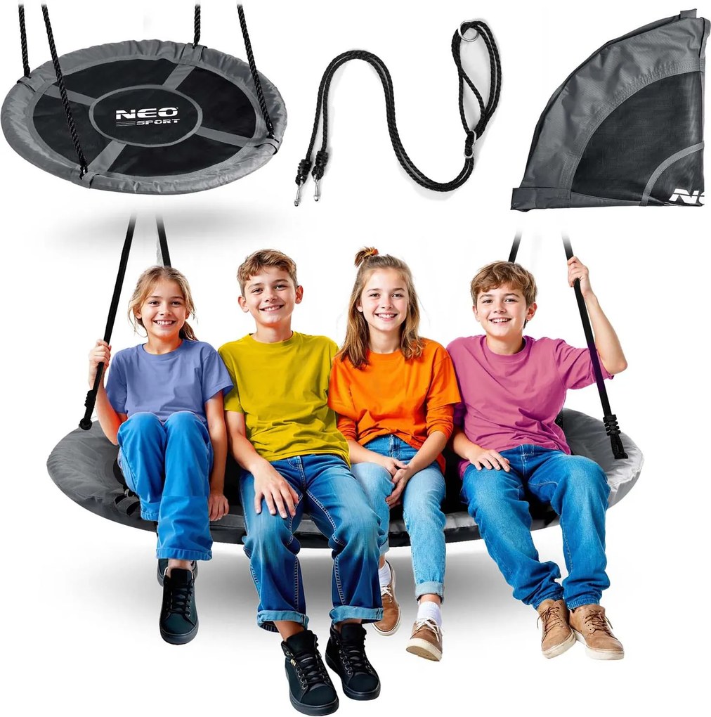 Neo-Sport Swingo 120 cm hojdačka bocianie hniezdo