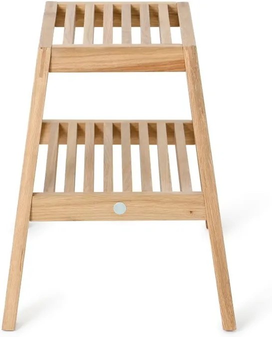 Stolička z dubového dreva Wireworks Slatted Stool