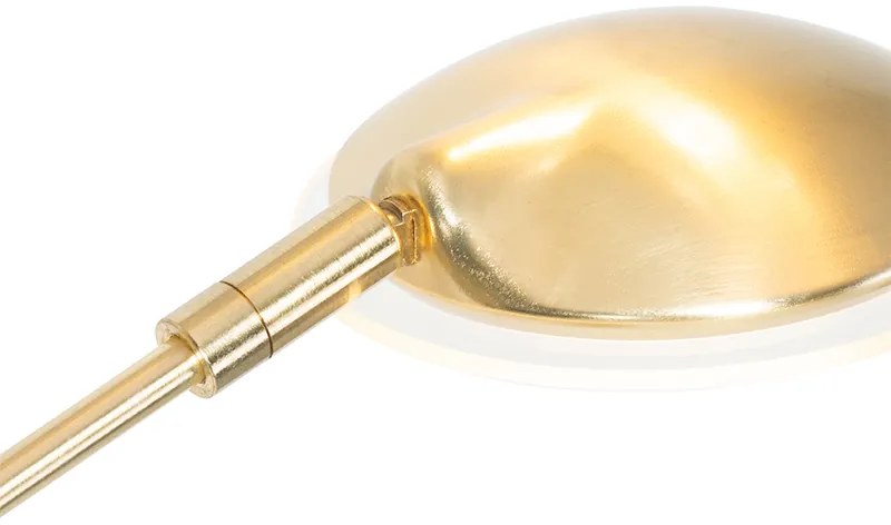 Dizajnová stojaca lampa mosadz vrátane LED 5-žiarovková - Sixties Trento