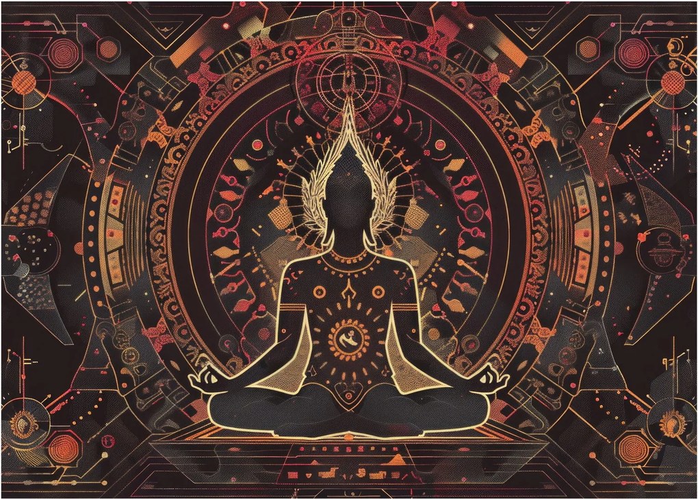 Sklenený obraz - Zen (70x50 cm)