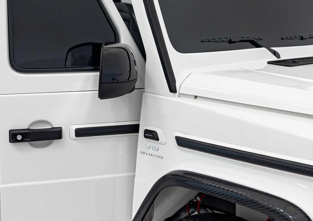 Ramiz Auto Mercedes Benz G63 AMG XXL STRONG MP4 biele