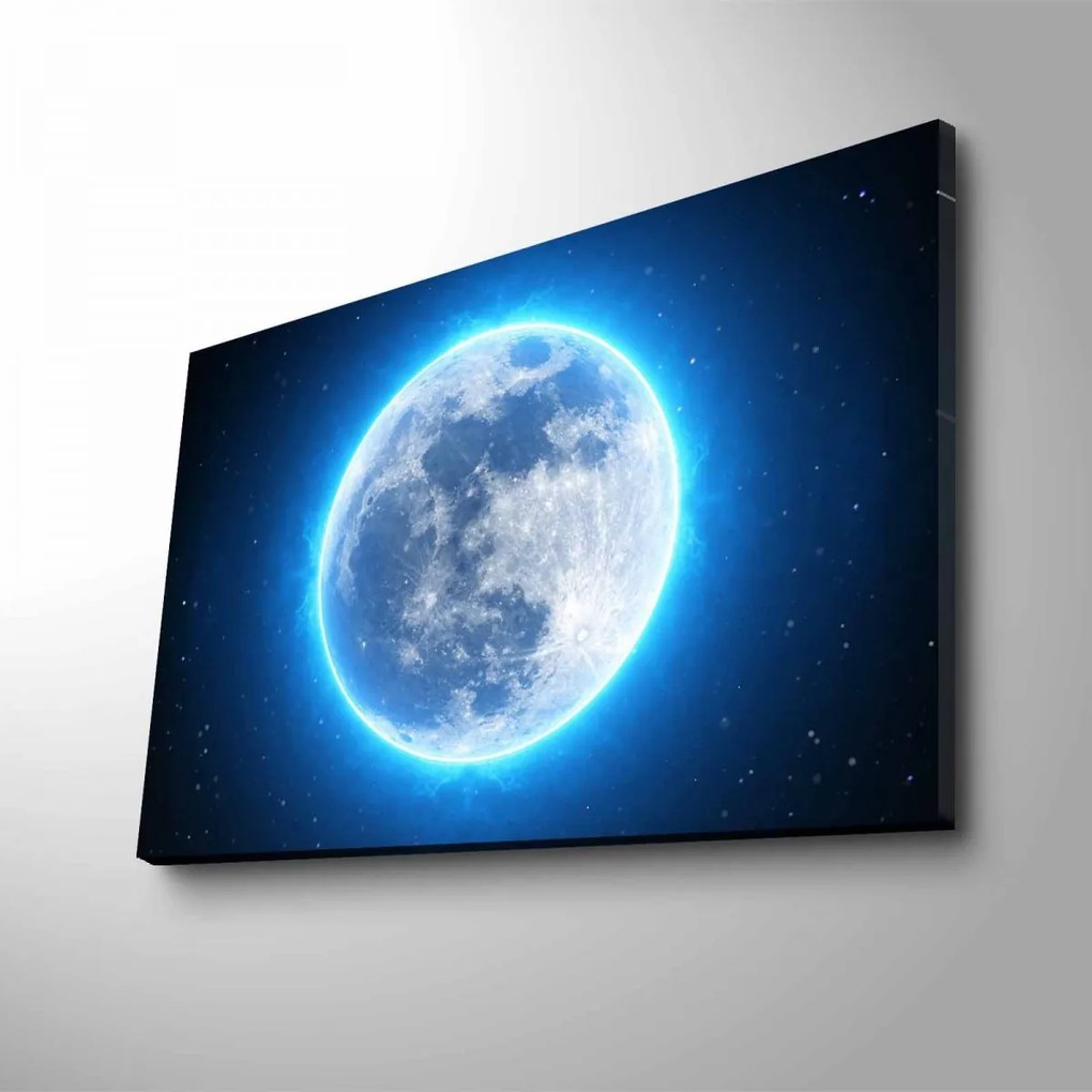 Obraz s led osvetlením Planéta 70x45 cm