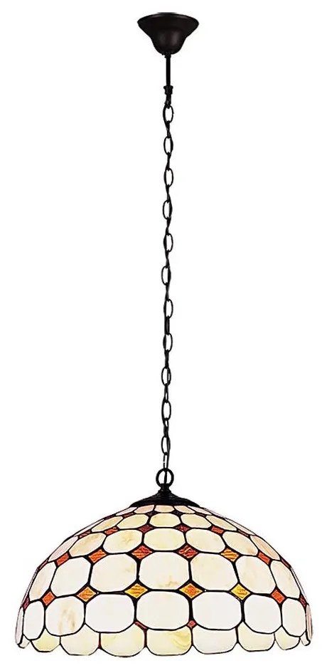 Rabalux 8076 - Tiffany vitrážový luster na reťazi MARVEL 2xE27/60W/230V