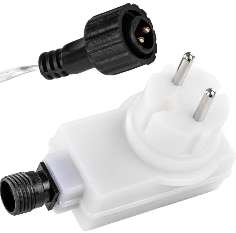 VOLTRONIC® 59742 Vianočné LED osvetlenie 10 m - farebná 100 LED + ovládač - zelený kábel