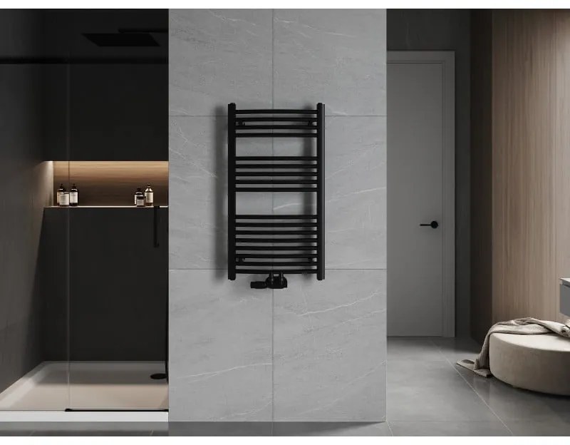 Mexen Ares, vykurovacie teleso 900 x 500 mm, 372 W, čierna, W102-0900-500-00-70