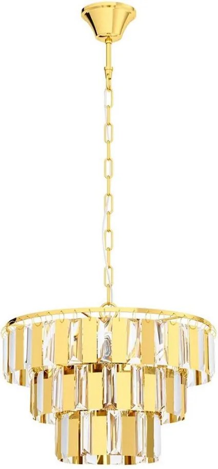 Eglo 99098 - Luster na reťazi ERSEKA 5xE14/40W/230V