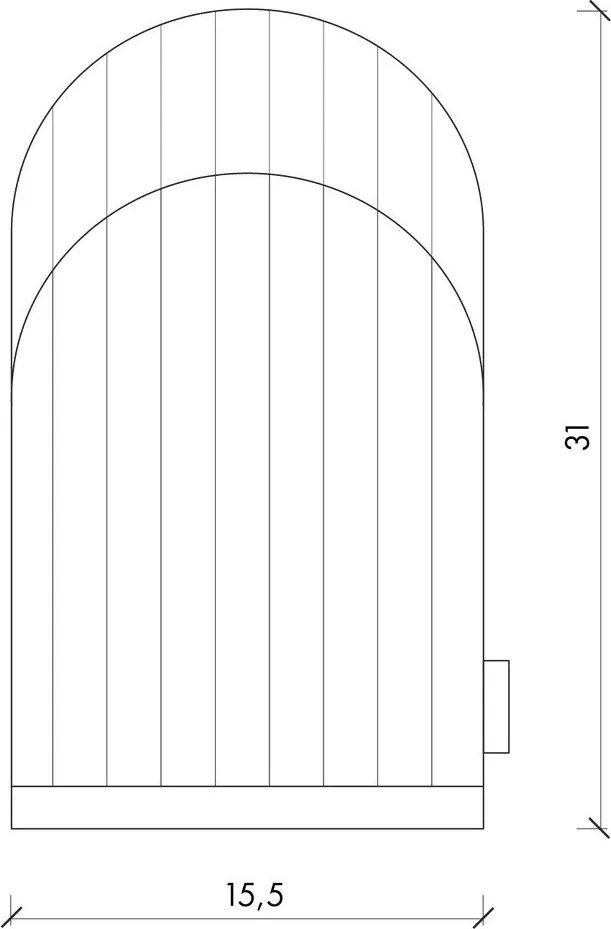 Bavlnená kuchynská rukavica Rubi – noo.ma
