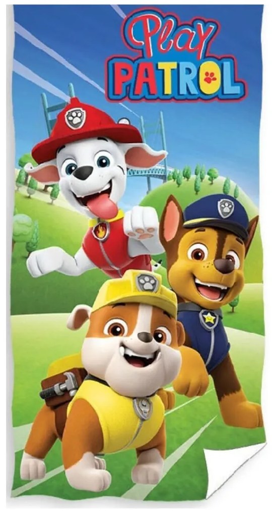 Detská osuška PAW PATROL team 70X140cm Setino Tiahome