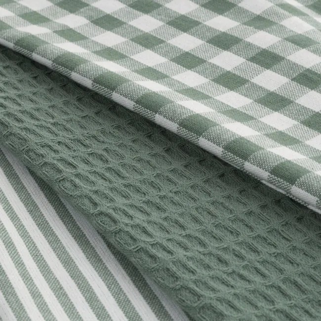 Sada kuchynských utierok LUCY zelená