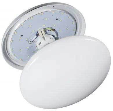 FULGUR Nástenné/stropné LED svietidlo so senzorom ANETA-S, 12 W, teplá biela, 26 cm, okrúhle