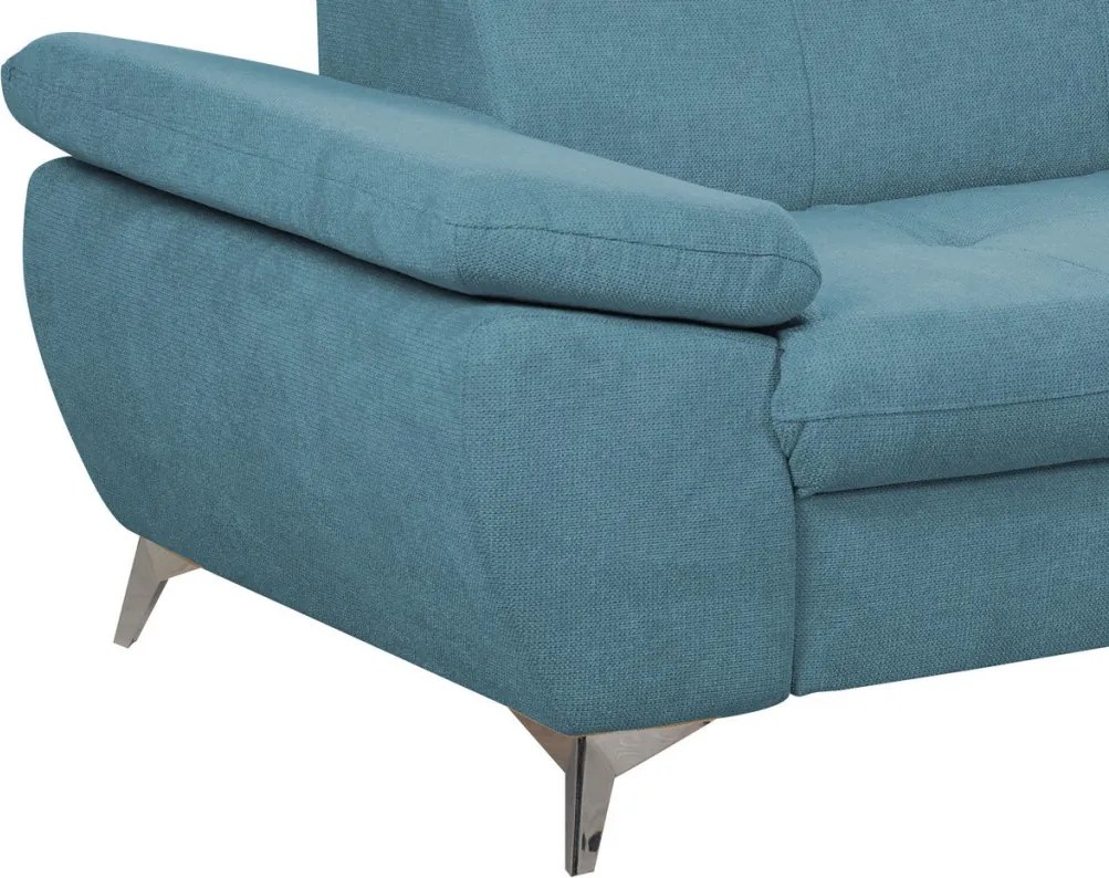 Dvojsedák Gisele, modrá látka