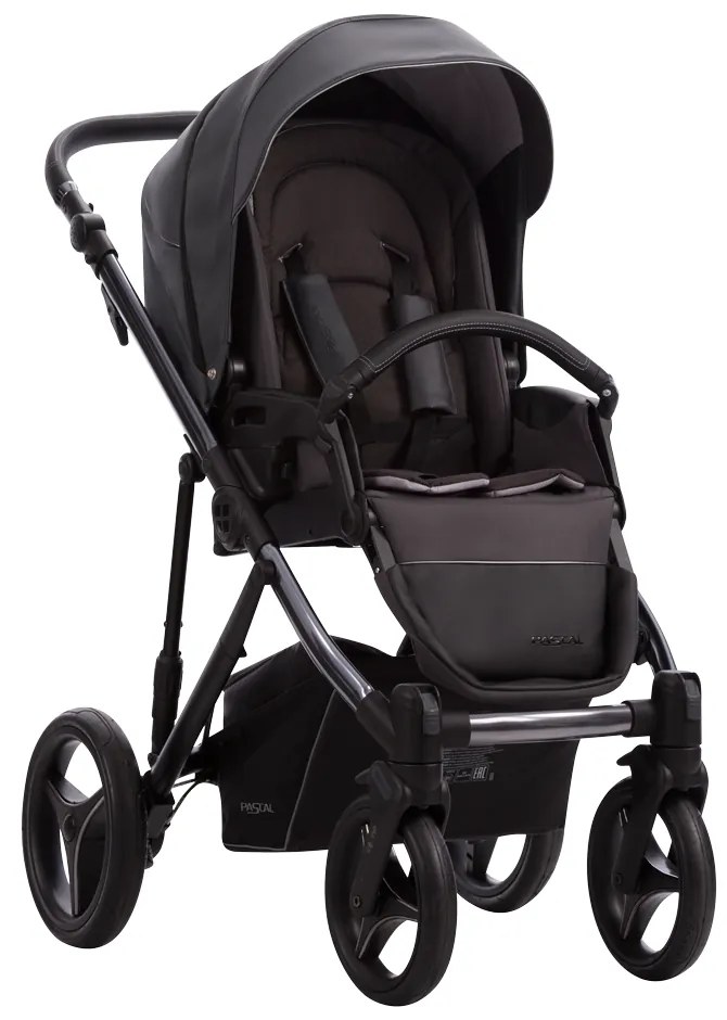 Bebetto kočík 2v1 PASCAL PREMIUM CLASS - DARK - 02