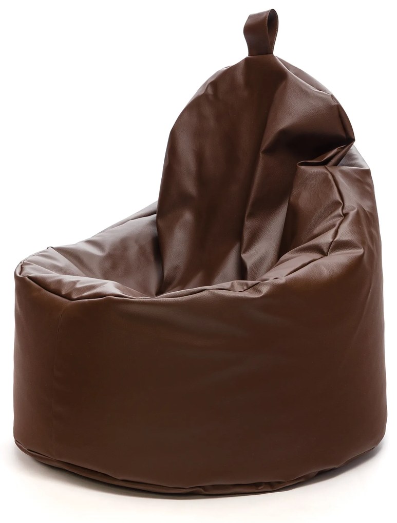 INTERMEDIC SK Sedací vak Yoko Ekokoža – 70x75 cm, rôzne farby Farba: E13 - Hnedá tmavá (Ekokoža)