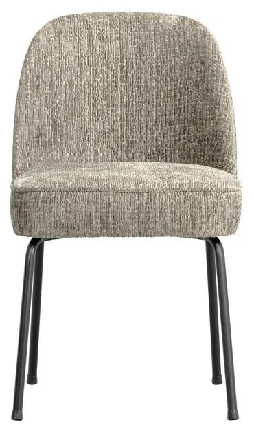 Krémovobiele zamatové jedálenské stoličky v súprave 2 ks Vogue – WOOOD