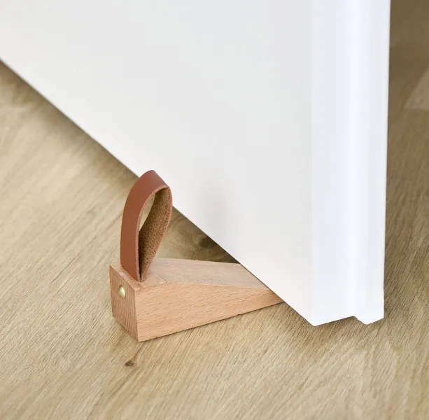 Zeller Present Zarážka na dvere, drevený klin, bukové drevo