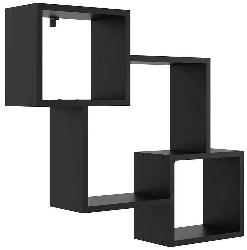 Polička NR 5 čierna