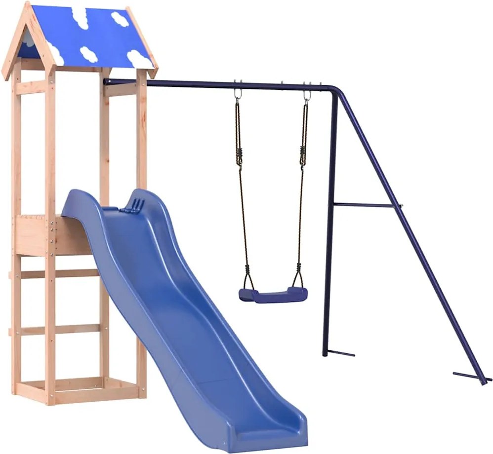 vidaXL Vonkajšia súprava na hranie drevo douglas