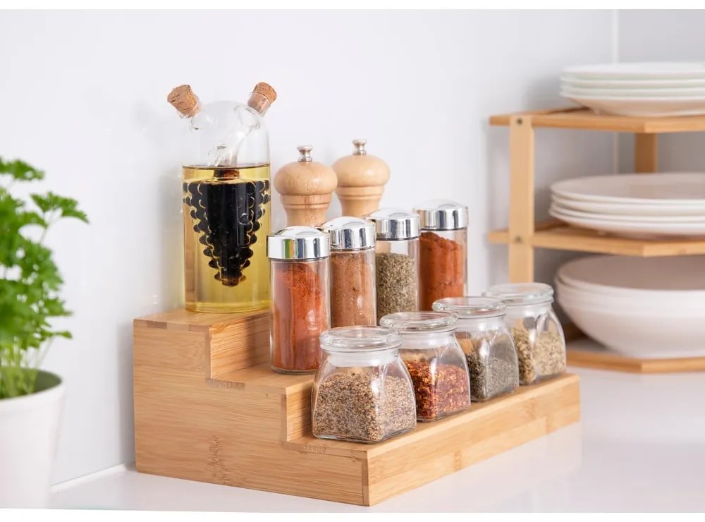 Bambusový organizér na koreničky Copco - Kitchen Craft