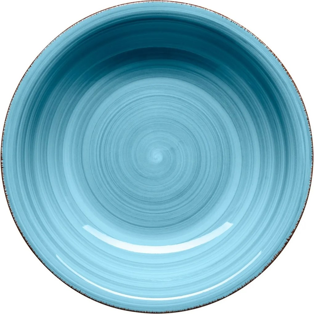 Mäser Keramický hlboký tanier Bel Tempo 21,5 cm, modrá