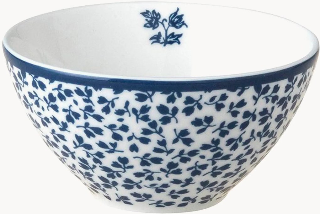 Malé porcelánové misky Floris, 4 ks