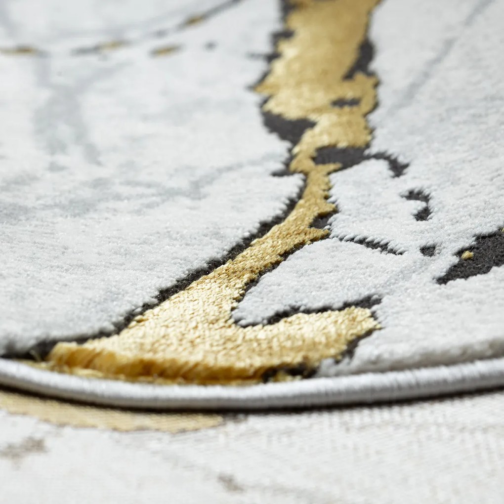 Kusový koberec Allure 1963 white/gold, 120x170, biela, kancelária, Dywany Łuszczów