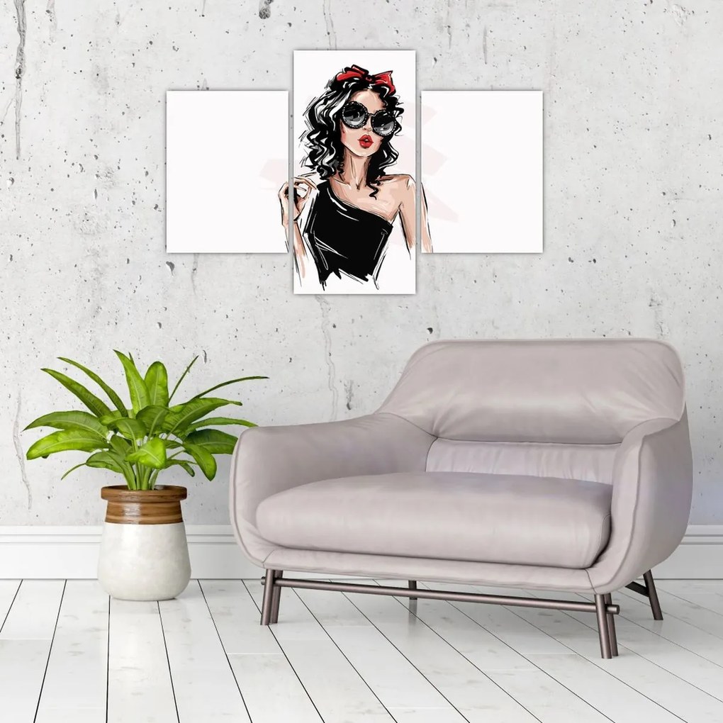 Obraz - Fashion woman (90x60 cm)