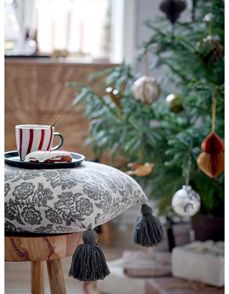 Hrnčeky na cappuccino s vianočným motívom z kameniny v súprave 2 ks 300 ml Jolly – Bloomingville