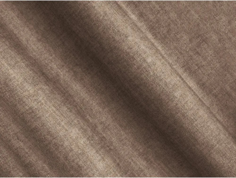 Svetlohnedá zamatová rohová pohovka (ľavý roh/s leňoškou) Campi – Cosmopolitan Design