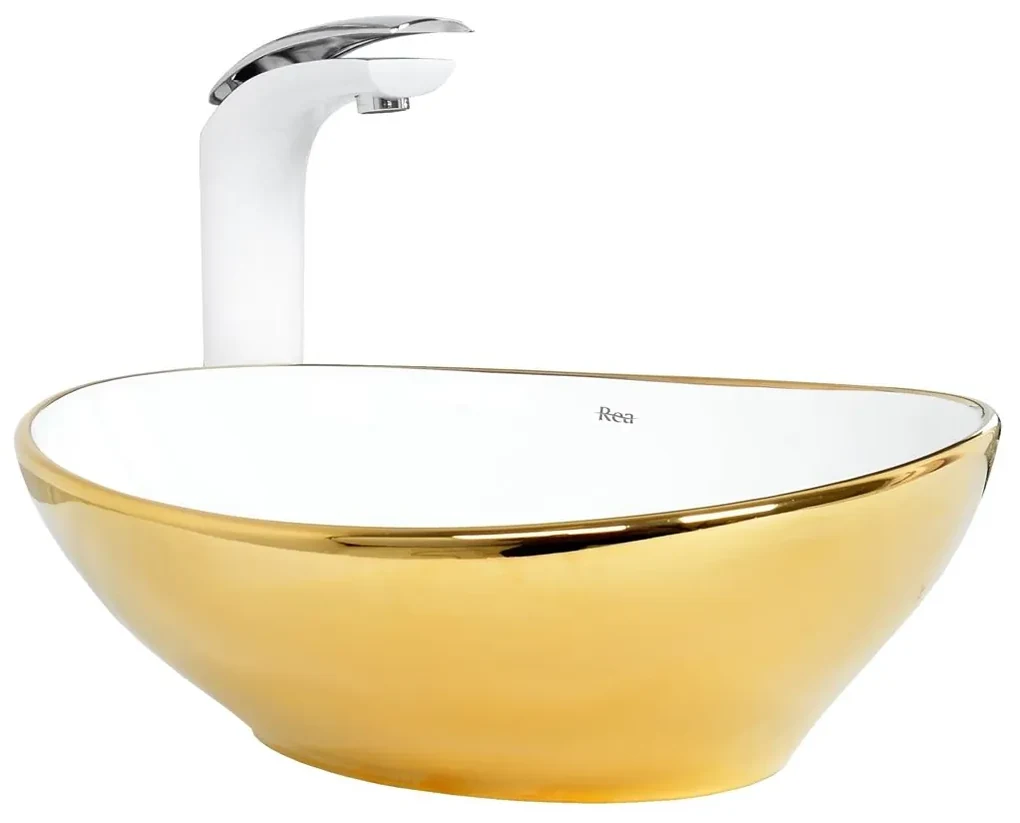 Keramické umývadlo MAXMAX Rea SOFIA gold
