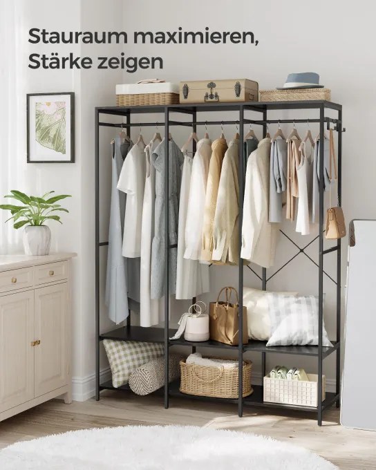 Otvorená šatníková skriňa RGR005B56
