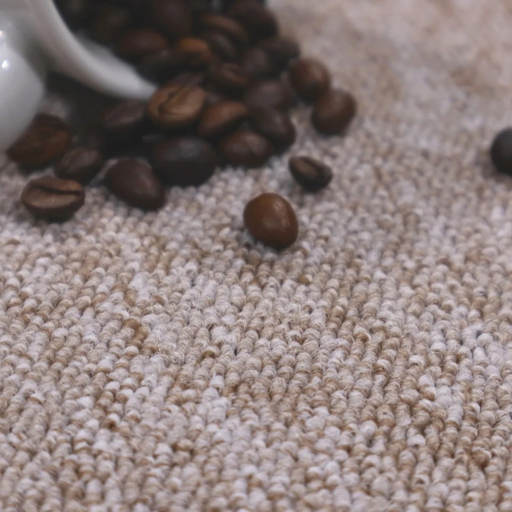 Metrážny koberec Vienna 70, na mieru, šíře 4m, béžová, ab (mriežka), chodba / predsieň, Betap