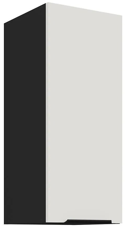 Kuchynská skrinka Aria-Wh/Bl Anti Fingerprint 30g-72 1f