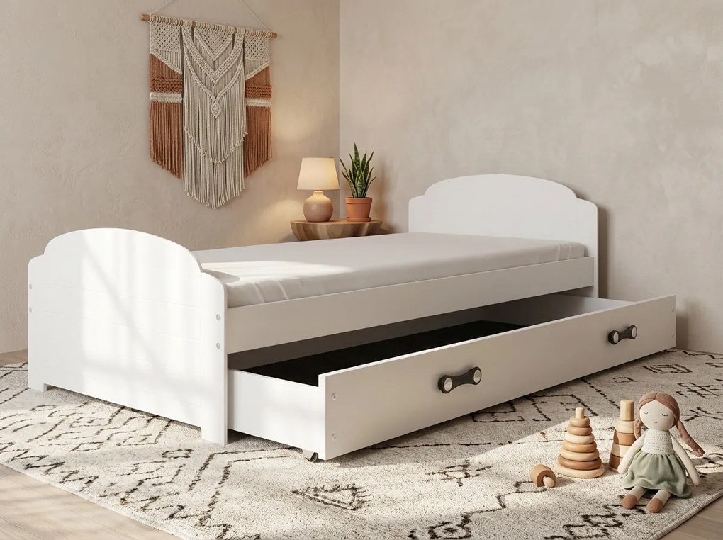 Posteľ LILI 200x90 biela