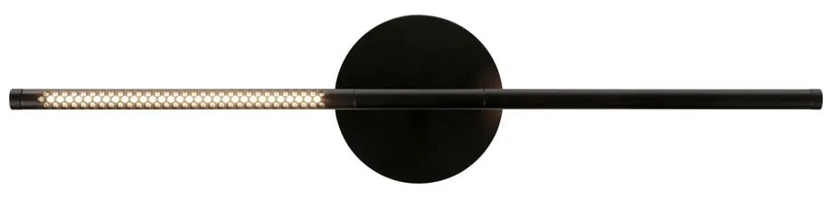 Čierne kovové LED stmievateľné nástenné svietidlo Omni Wall – UMAGE