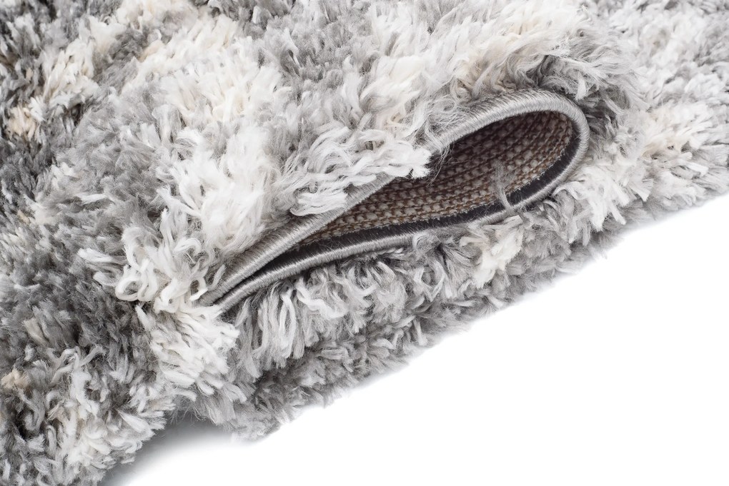 TA Koberec FA60A TMAVOSIVÁ AZTÉCKA EJF Rozmer: 80x300 cm