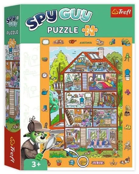 Puzzle Spy Guy - V dome 48x34cm 24 dielikov