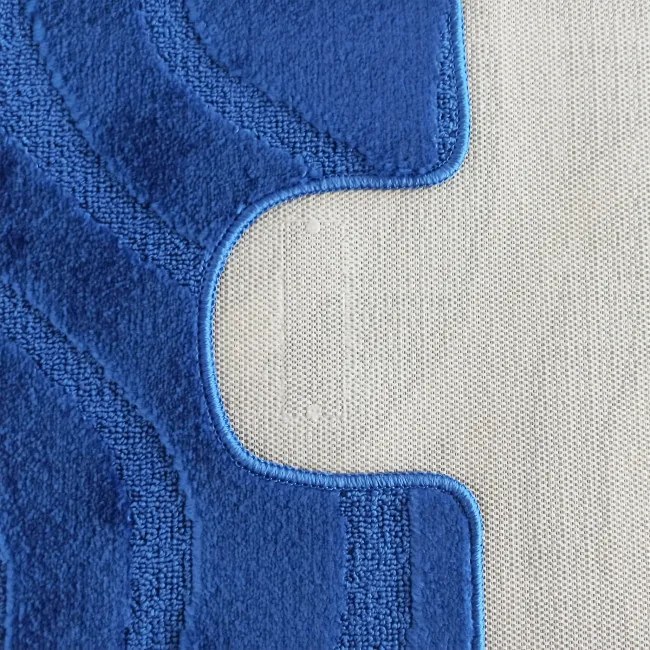 Sada kúpeľňových koberčekov Montana Symphony Dark Blue