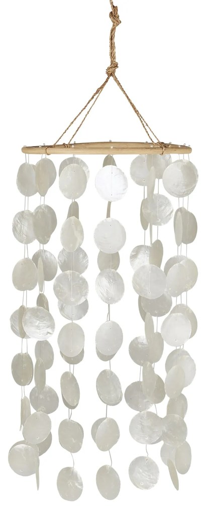 Ib Laursen Zvonkohra Shells 7 Rows White